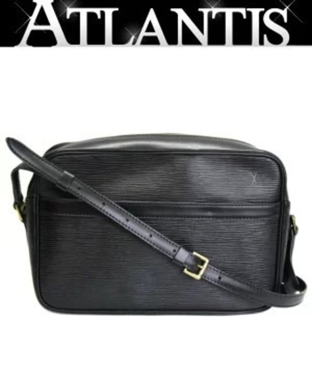 Louis Vuitton Trocadero Shoulder Bag Epi Leather Black